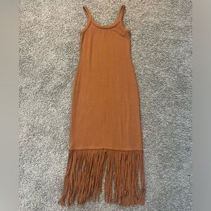 Idyllwind “fueled by Miranda lambert” xs country dress with fringe and stress